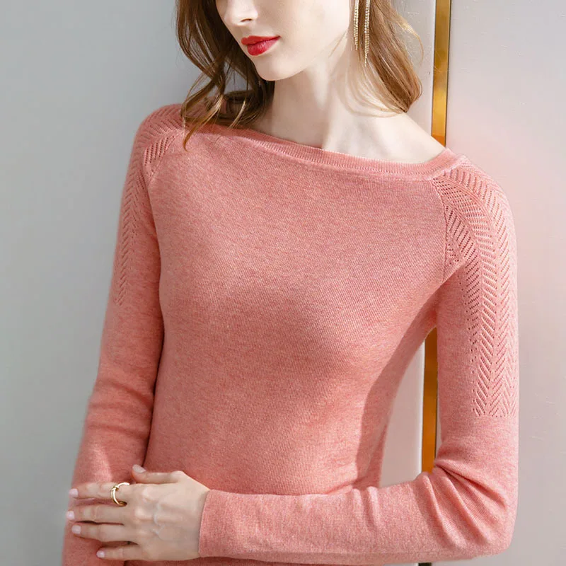 

Women's autumn and winter women's clothing 2021 new long-sleeved bottoming shirt White