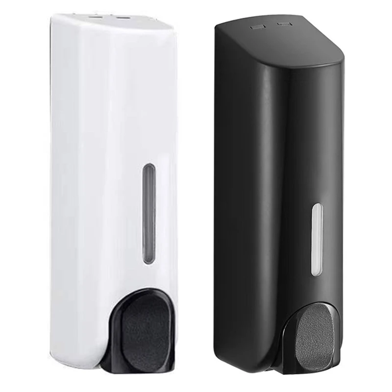 

350ml Manual Soap Dispenser Wall Mounted Shampoo Container Shower Dispenser Holds Shampoo Conditioner Shower Gel