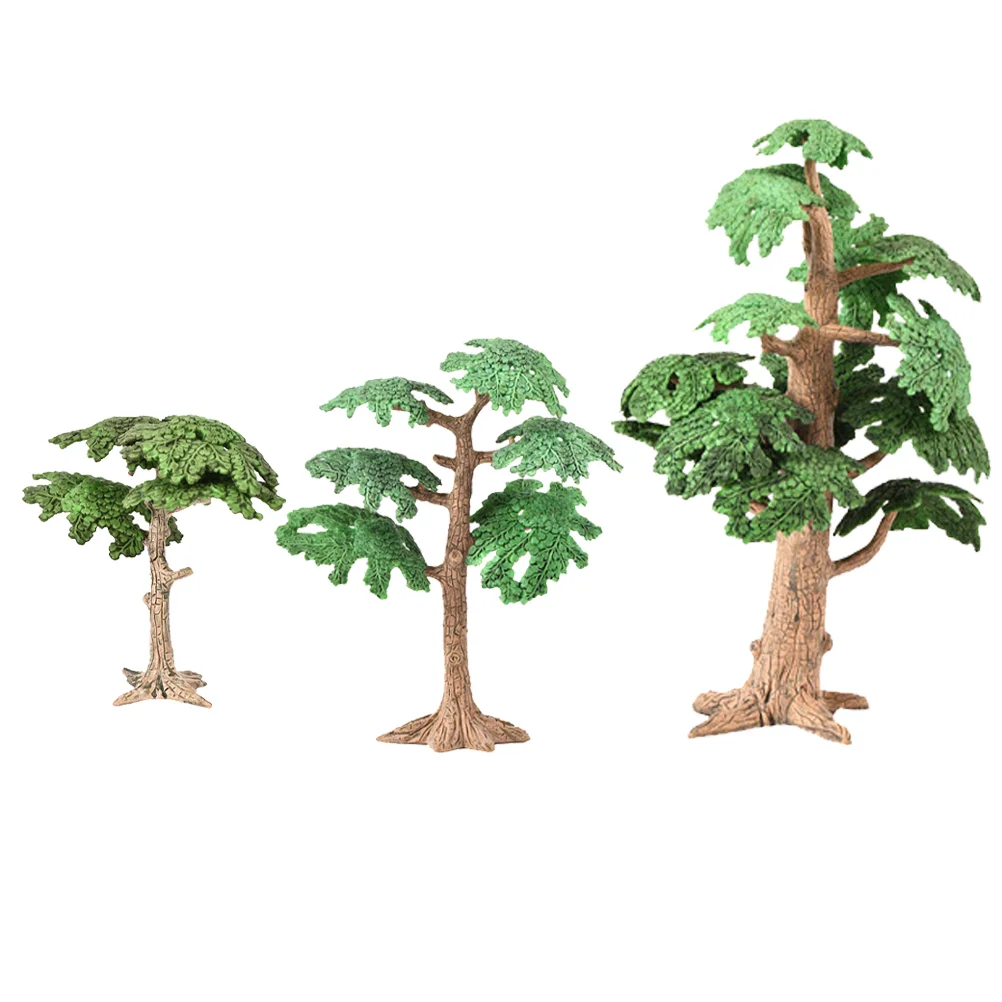 

Artificial Trees Fake Tree Cypress Ornament Outdoor Miniature Pine Mini Shrubs Greenery Foliage Train Decor Landscape Micro