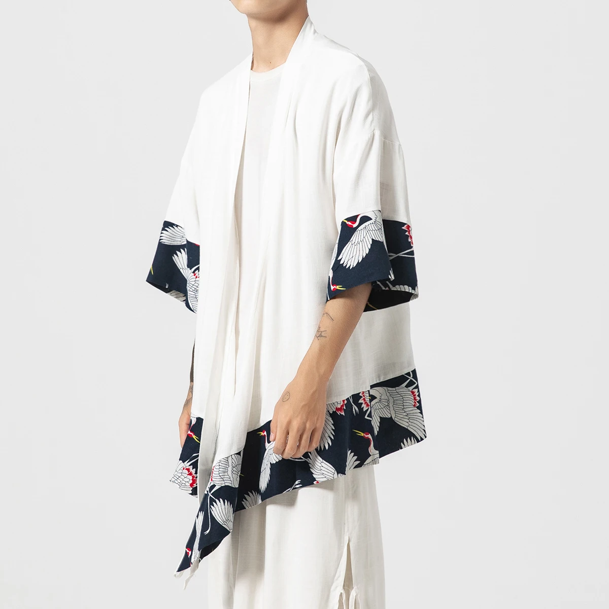 Летняя модель 2022 года большие размеры китайская искусственная ткань принт