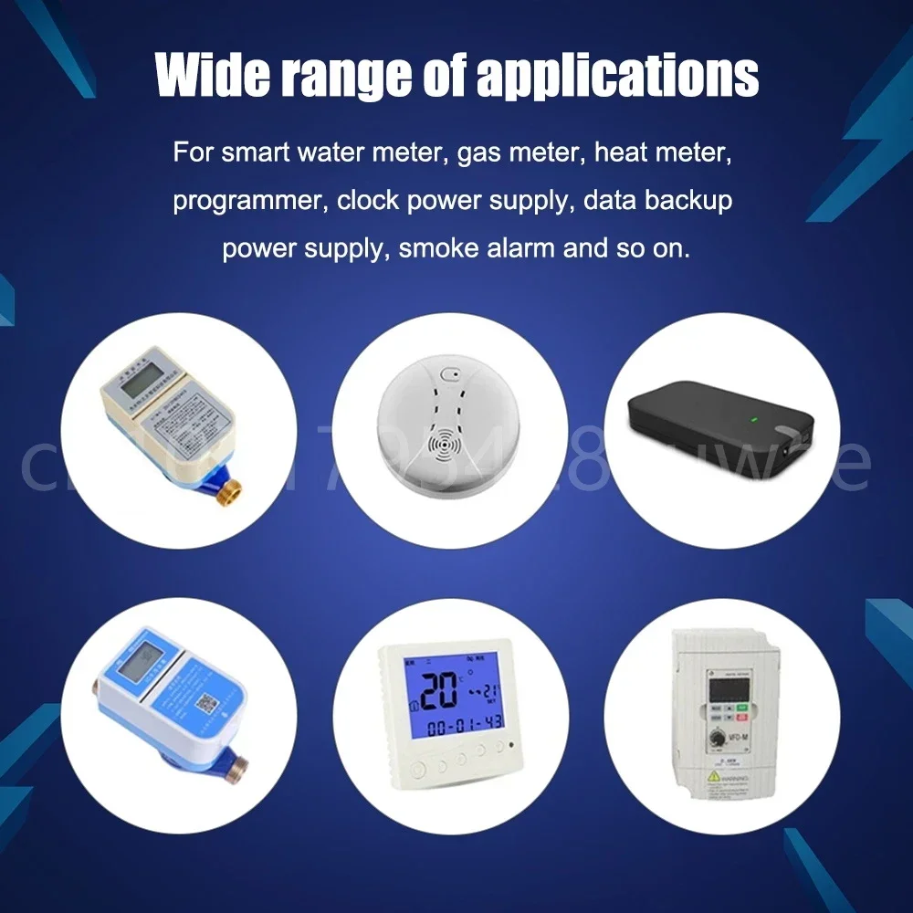 2PCS Original TL-5902 3.6V 1/2AA ER14250 LS14250 SL350 14250 Primary Lithium Battery For PLC Equipment CNC Machine Smoke Alarm