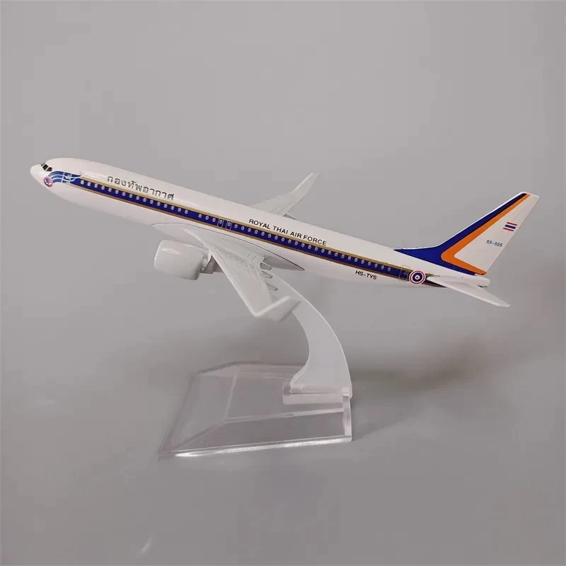 Самолет из металлического сплава Royal Thai Air FORCE ONE 16 см модель самолета Боинг 737 B737