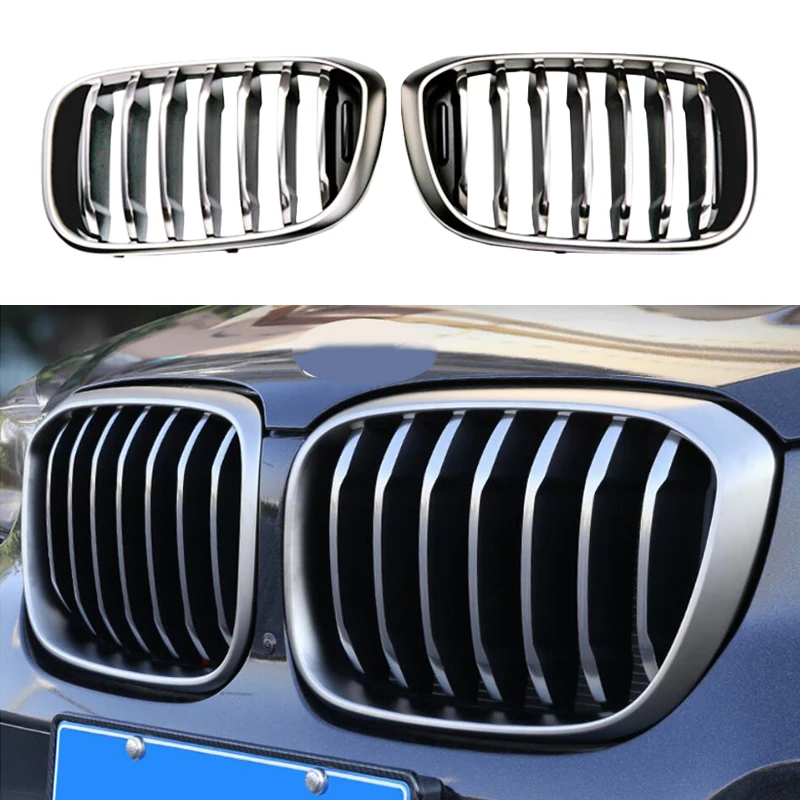 

Решетки для переднего бампера BMW X4 G02 X3 G01 2018-2020, 1 пара