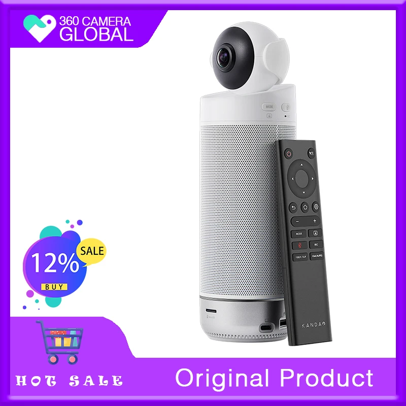 Kandao встреча S Pro 180 ° ультра-широкоугольный Интеллектуальный аппарат для видеоконференций «Все в одном» с системой Android