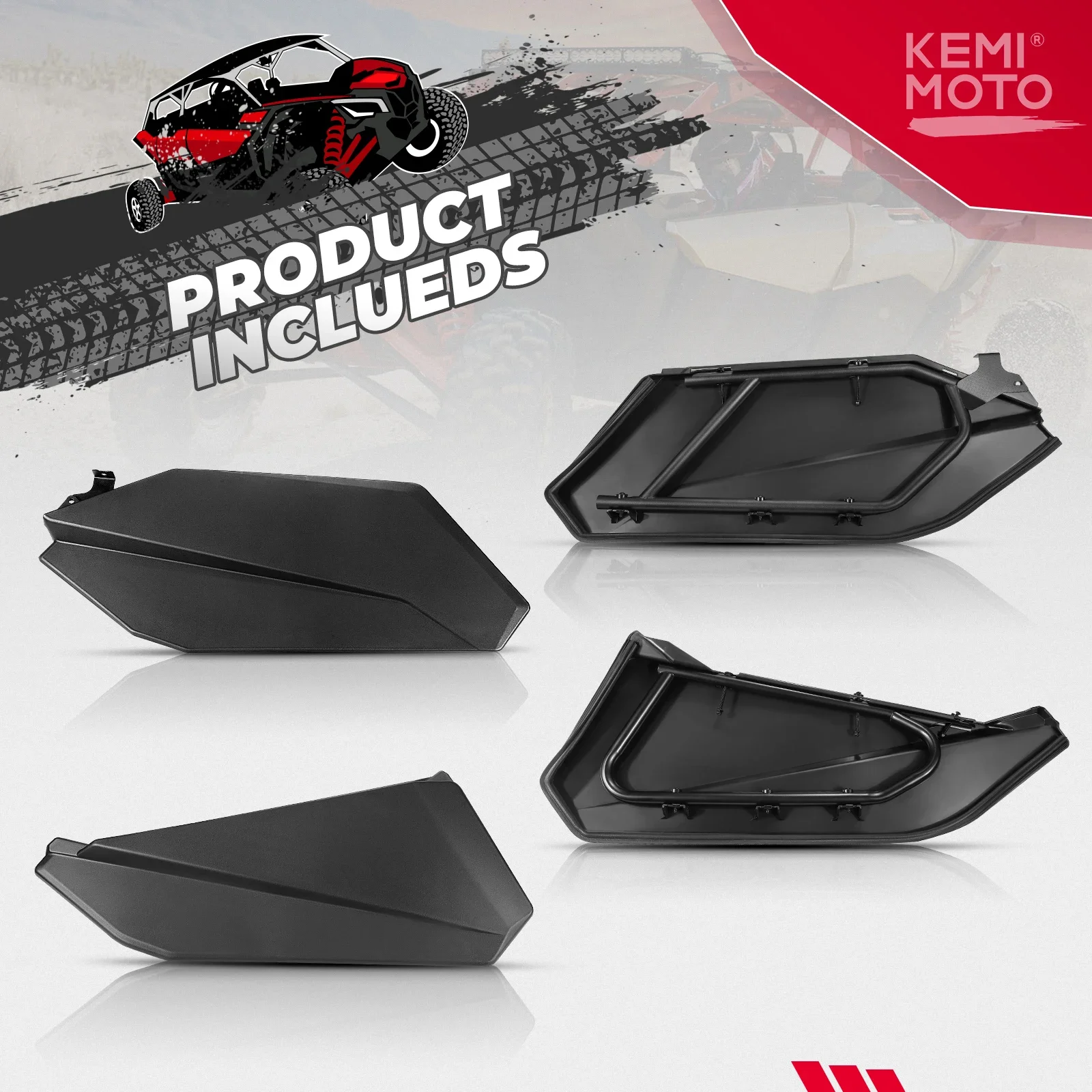 X3 4-дверные вставки для нижней двери UTV Can-am Maverick Max R RR 4x4 DS RS 1x XDS XRS Turbo DPS 2017 +