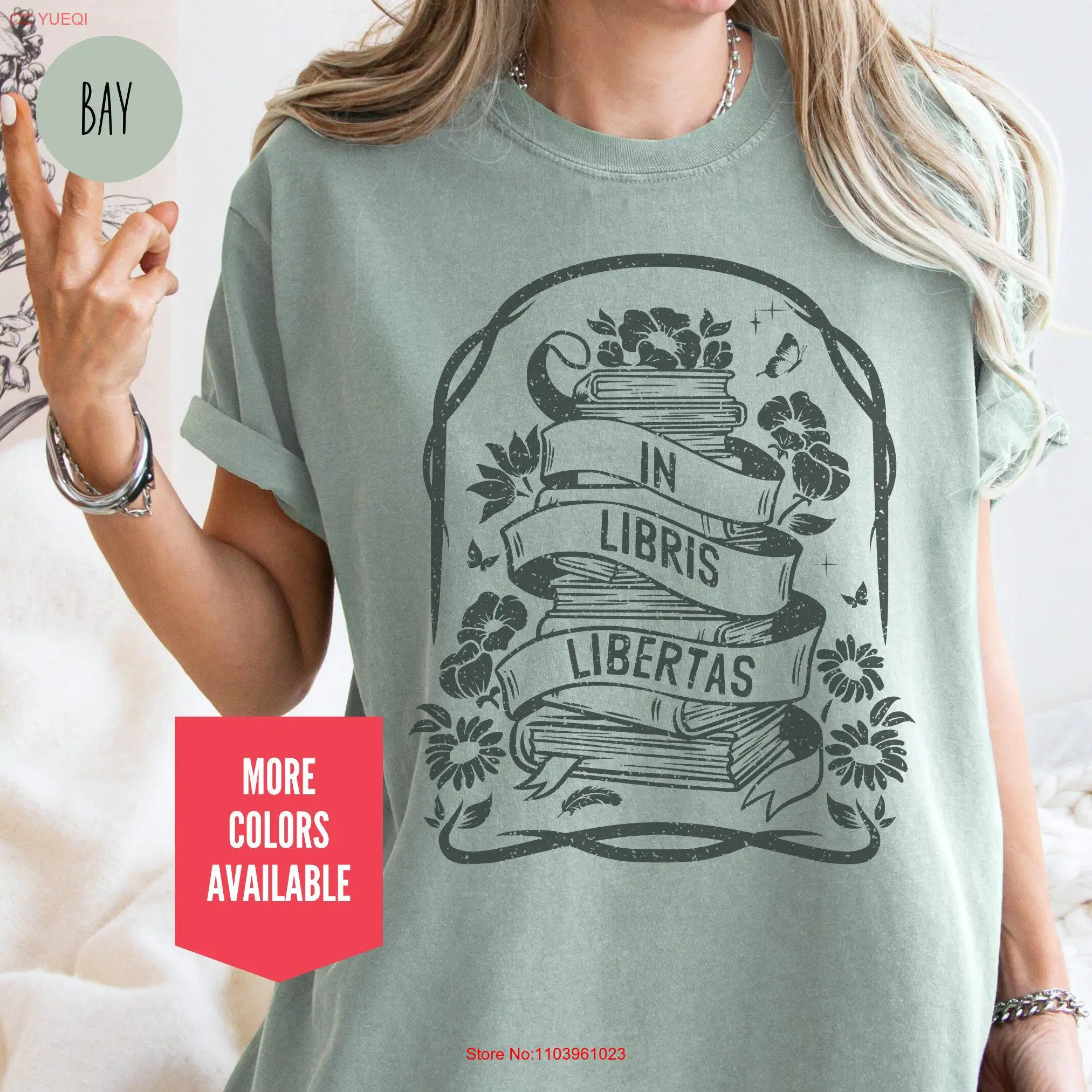 Футболка Libris Libertas для любителей книг авторизованное товары любитель