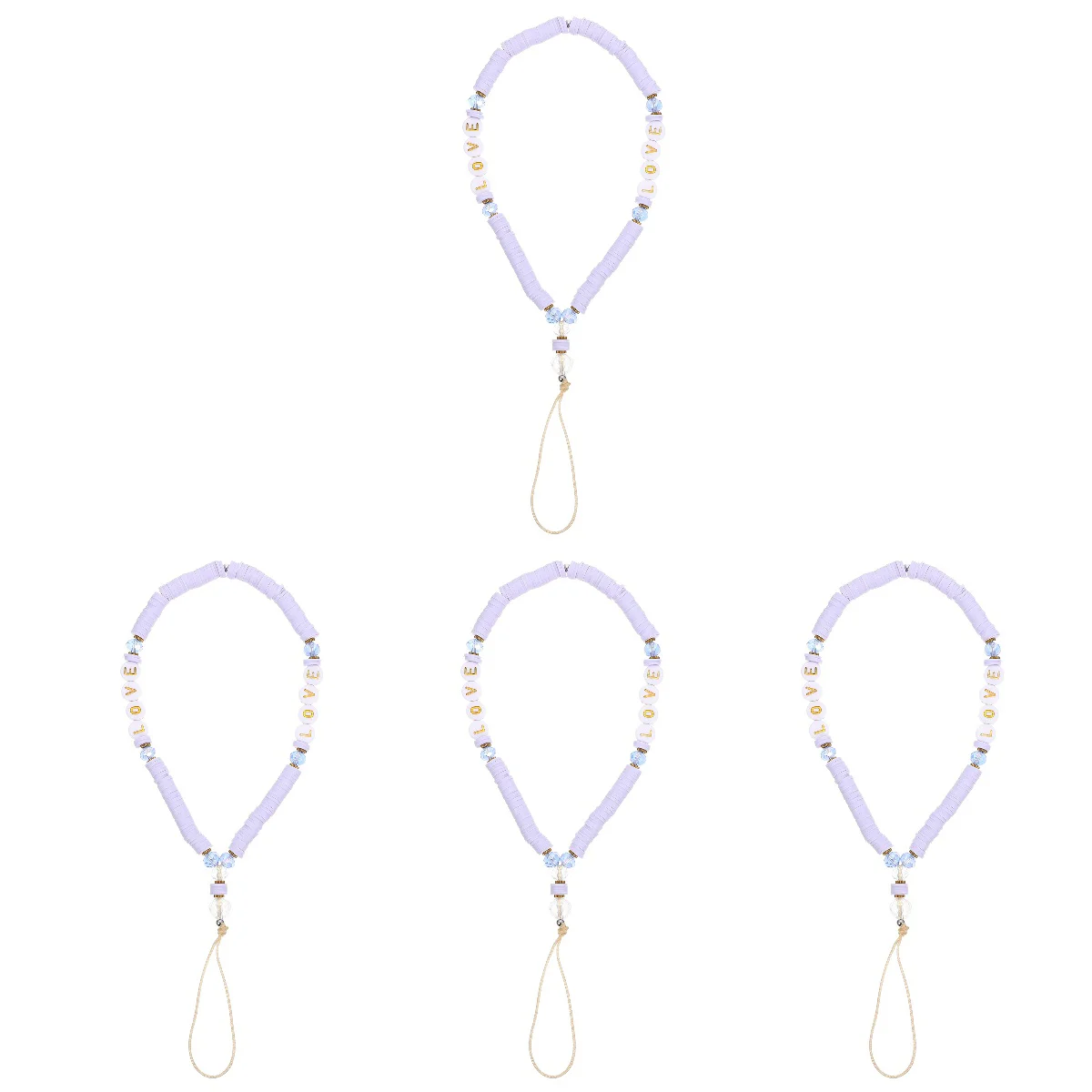 

Lanyard Clay Polymer Anti Chain Lost Strap Crystal Cellphone Beaded Decor Mobile Charm Style Chinese Hanging Bracelet Decorative
