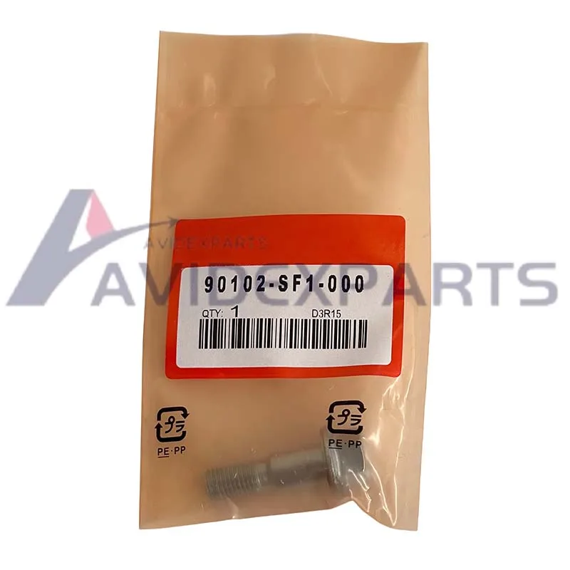 Фото 90102-SF1-000 подходит для Honda 1999-2021 Accord Acura Civic, шестигранный винт в сборе полуосе №2