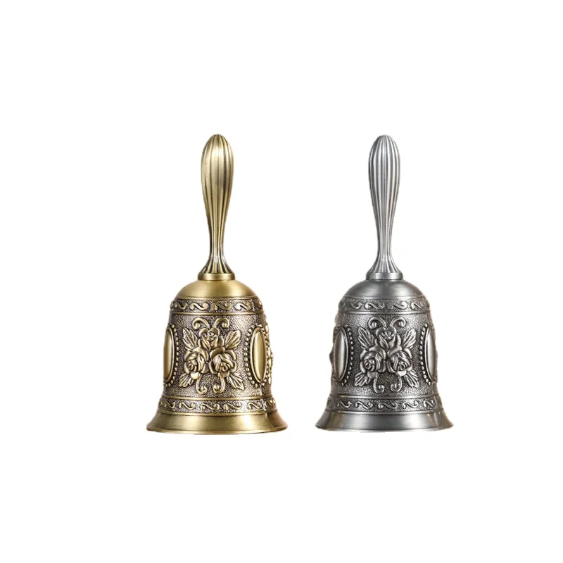 

Metal Vintage Hand Bell Furnishings Decoration Bar Restaurant Food Bell