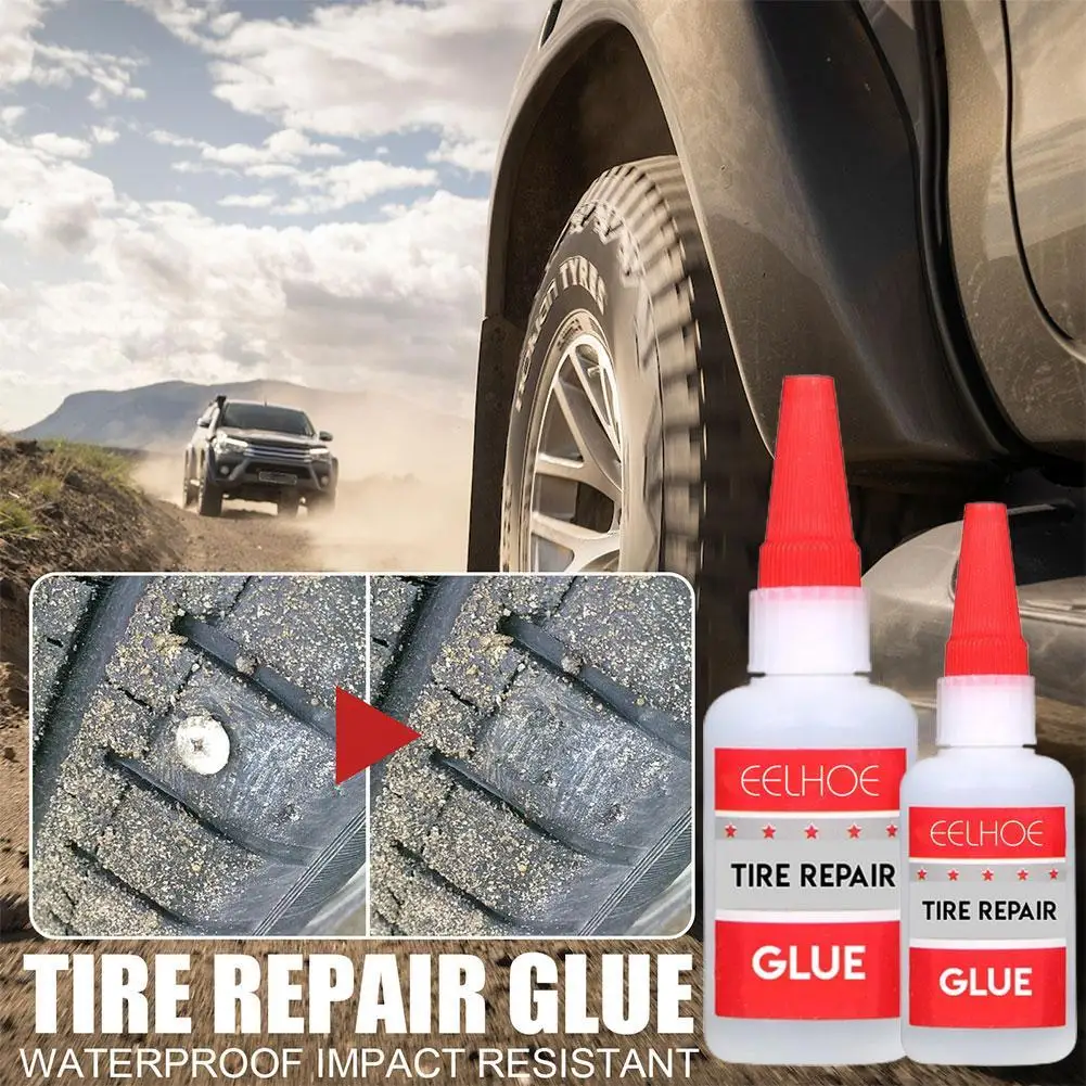 

Tire Repair Glue Rubber Tyre Repair Glue Powerful Car Adhesive Glue Universal Strong Adhesive Sealant Cement Liquid For Cars