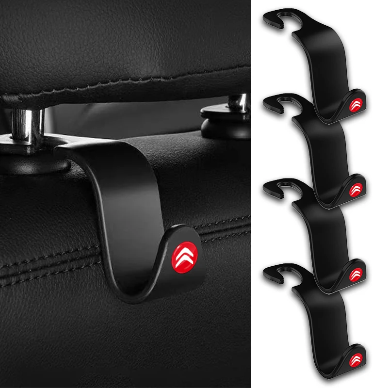 

1PCS Car Seat Headrest Hook Portable Storage Hanger For Citroen C1 C3 C4 C5 C6 2CV VTS Picasso Cross Cactus RD3 C4L DS3 DS4 DS5