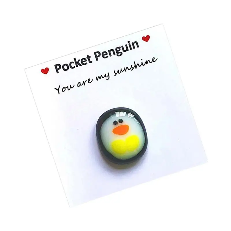 

Mini Pocket Penguin Hug Cute Pocket Penguin Hug Animal Decoration Special Penguin Pocket Keepsake Ornament Cute Animal Gifts