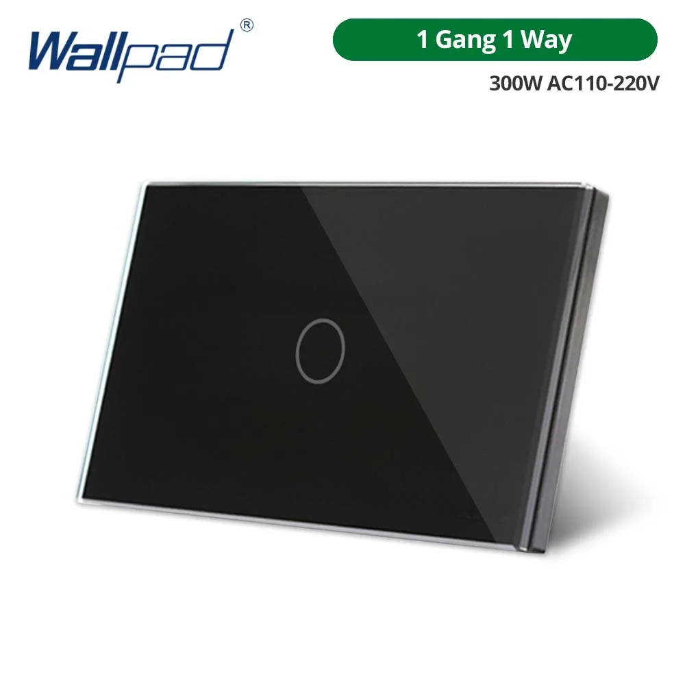 

Сенсорный выключатель Wallpad 1/2/3 Gang