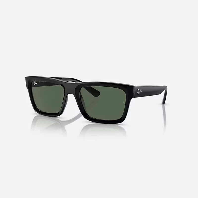Фото Оригинальные солнцезащитные очки Rayban 4396F WARREN BIO-BASED прямоугольной формы с защитой от ультрафиолета в коробке. №1