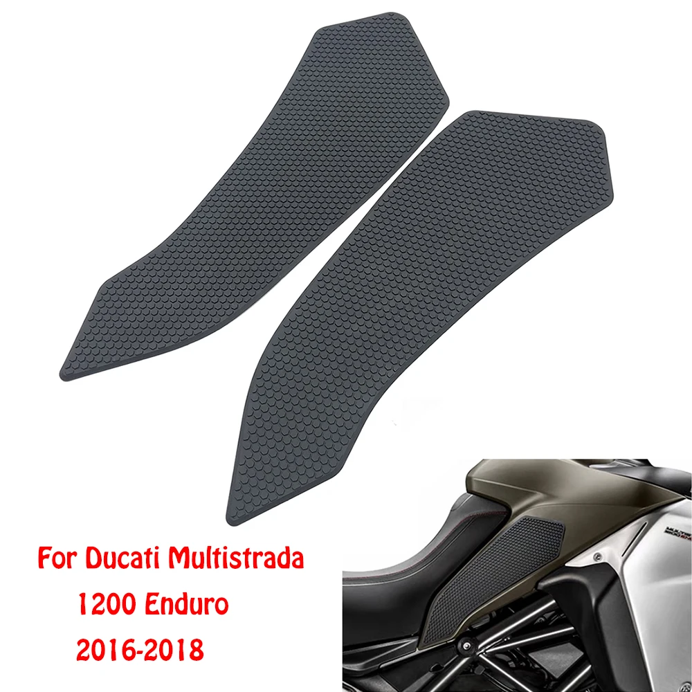 

For Ducati Multistrada 1200 Enduro 2016-2018 Motorcycle Anti Slip Sticker Tank Traction Pad Side Knee Grip Protector