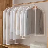 top clothes dress clothes suit coat dust cover home storage bag pouch case organizer wardrobe hanging clothing moisture proof