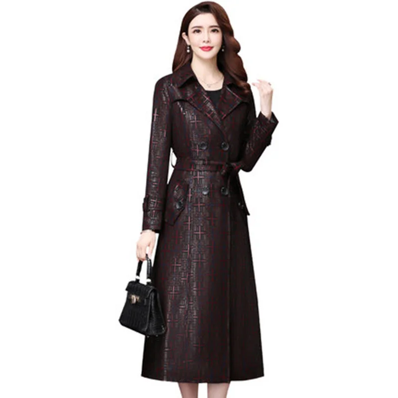 

Женское весеннее пальто, новинка 2023, женское темпераментное высококлассное универсальное свободное приталенное пальто, элегантная женская осенняя ветровка OK1061