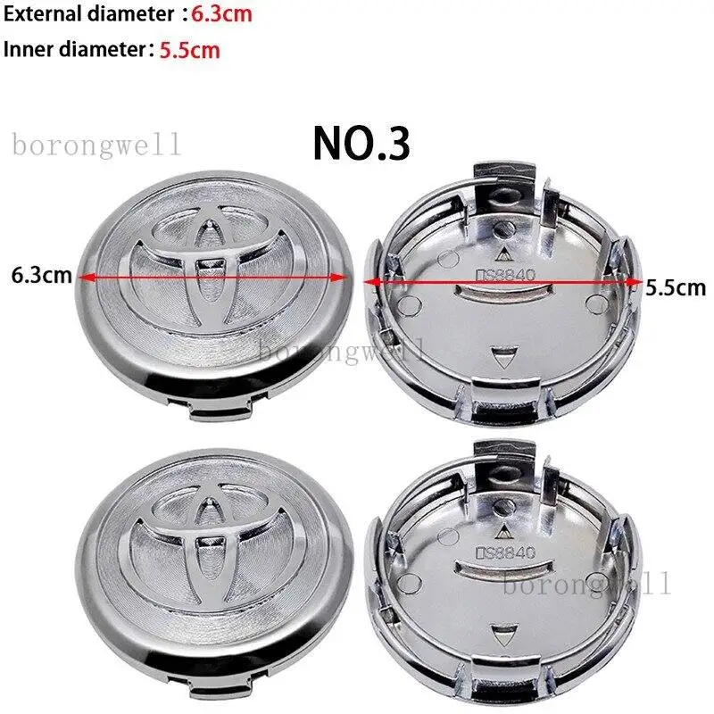 4 шт. аксессуары для Toyota Crown Avanz Hilux Passo Wish Corsa Pajero Yaris Camry Corona Century Corolla Prius Previa