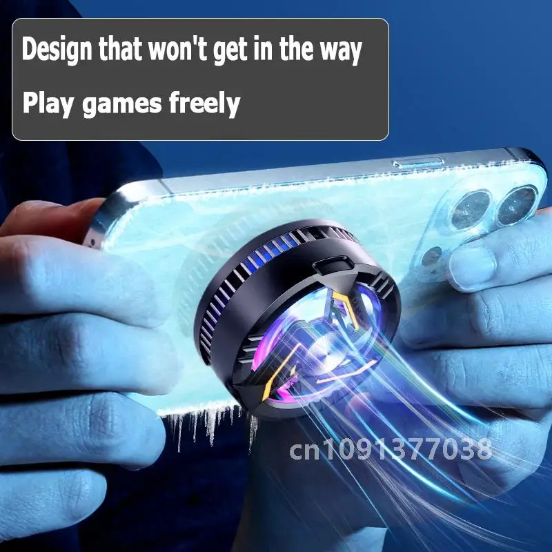 GT28 Магнитный игровой кулер для телефона Портативный полупроводниковый радиатор