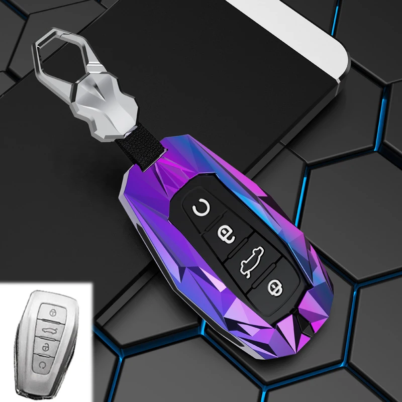 

Чехол для автомобильного ключа из цинкового сплава, чехол для Geely Coolray X6 X7 EX7, геометрия C Emgrand Global Kulrey Hawk GX7 Okavango NL3 SUV GT GC9