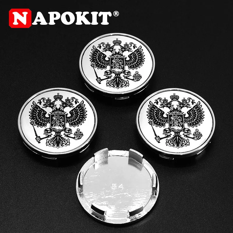 

4 шт. 54 мм русский Национальный щит логотип центральный колпак на колесо автомобиля крышка ступицы для LADA TOYOTA NISSAN Hyundai KIA Chevrolet Mitsubishi Ford