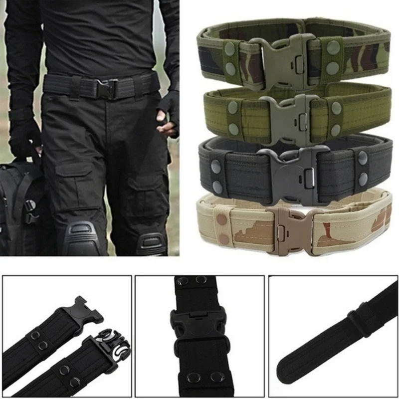 

Release Combat Tactical Trainer 2023 Men Canvas Outdoor Color Fashion Waist Army New 120cm Belt Style Quick 8 Waistband Belts