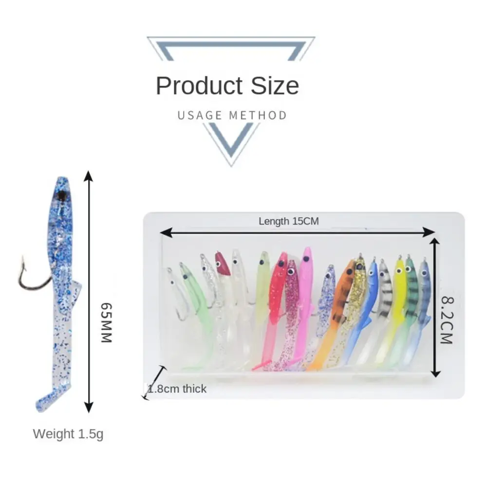 17 шт. Raglou рыбалка Морская спиннинг мягкая искусственная Рыбалка из силикона