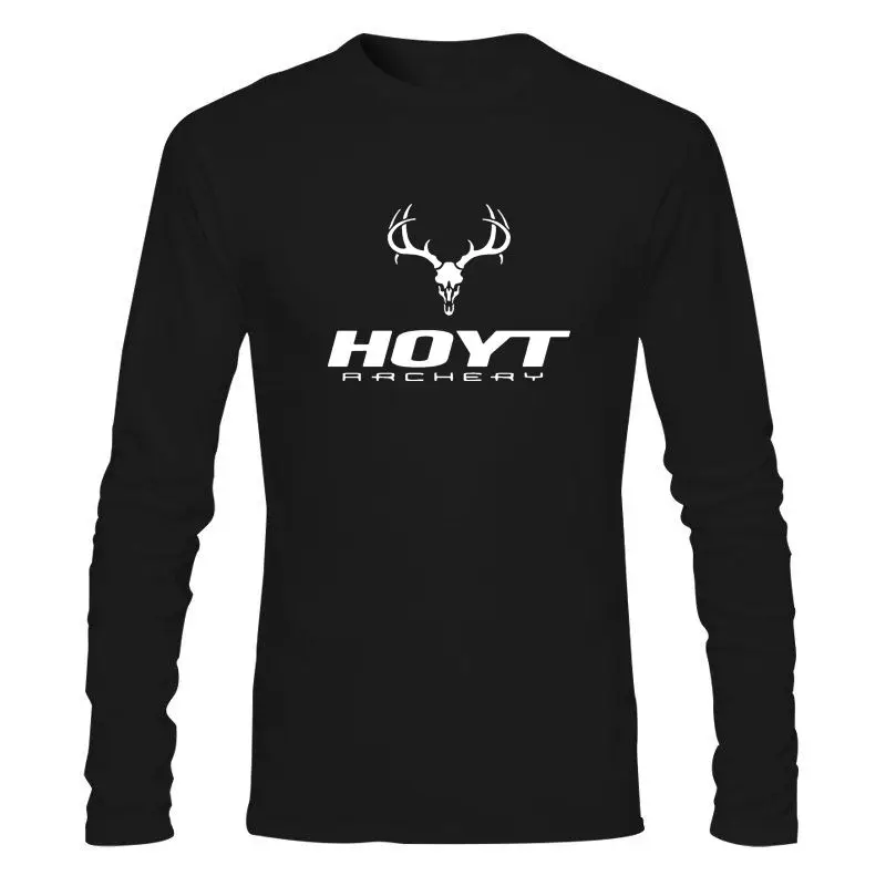 Man Clothing New  Hoyt Archery Logo Men'S T-Shirt Black And White C ?Classic Custom Design Tee Shirt