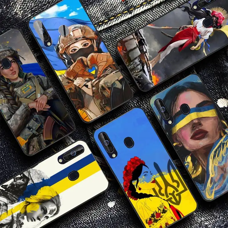 

Ukraine Flag Ukrainian Girl Phone Case For Samsung A 10 11 12 13 20 21 22 30 31 32 40 51 52 53 70 71 72 73 91 13 shell