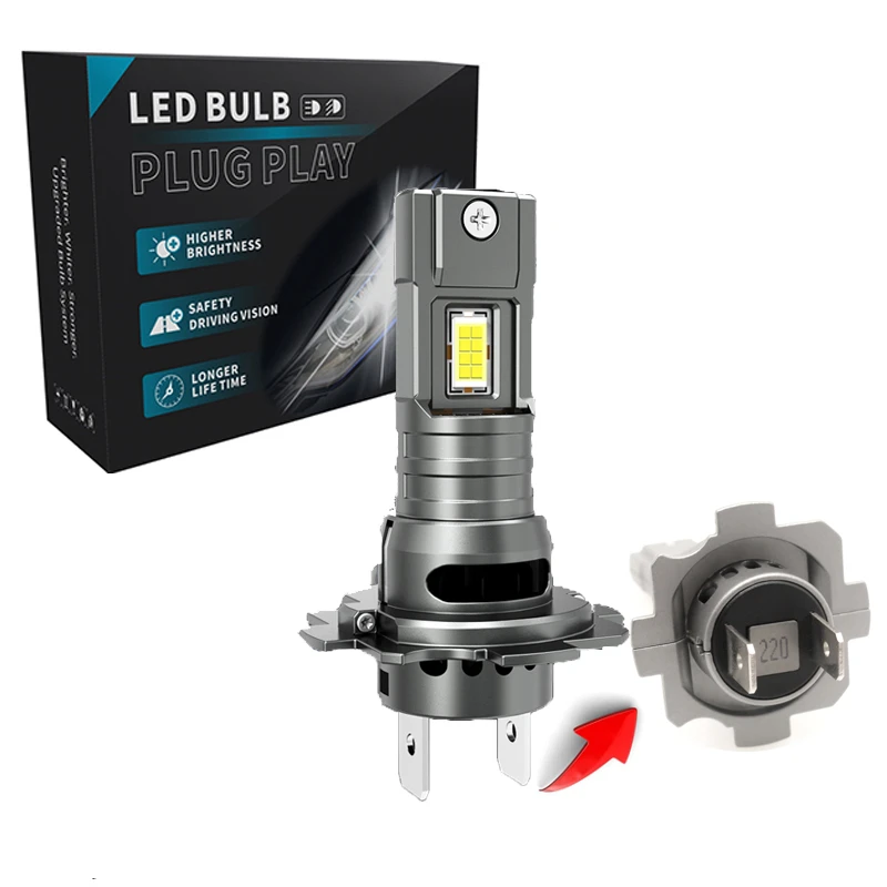 

M2P pro H7 светодиодные фары 60 Вт 20000 лм автомобильная лампа обновленная без флэш-памяти без флэш-памяти дальнего света 6000K белая