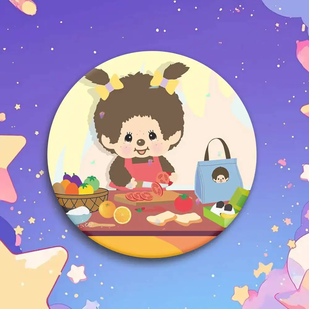 Новые значки M-Monchhichi 2026: креативные жестяные значки-пины и броши для одежды и рюкзаков (art.: 3920db7eedd70) - 3920db7eedd70
