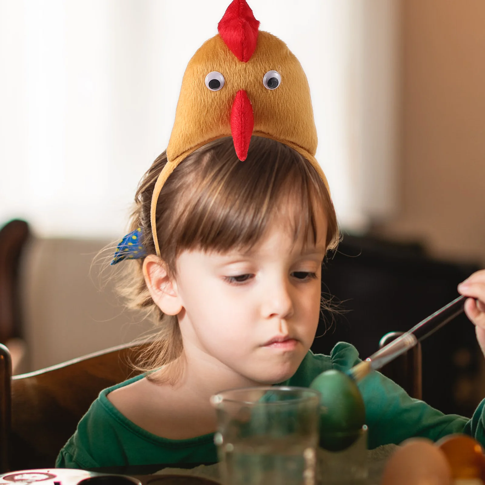 Трехмерный комплект из трех предметов с курицей повязка на голову пасхальные