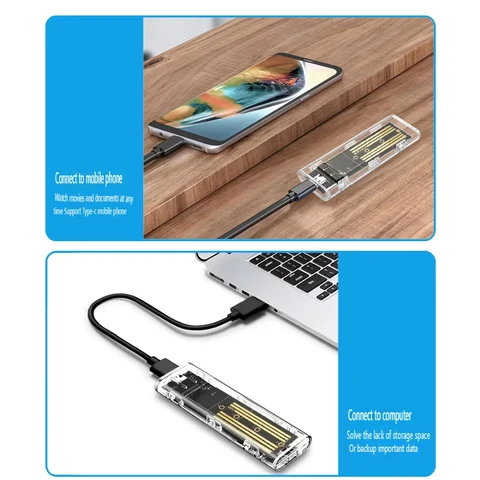 Корпус IRhasta для M.2 SSD USB 3.1