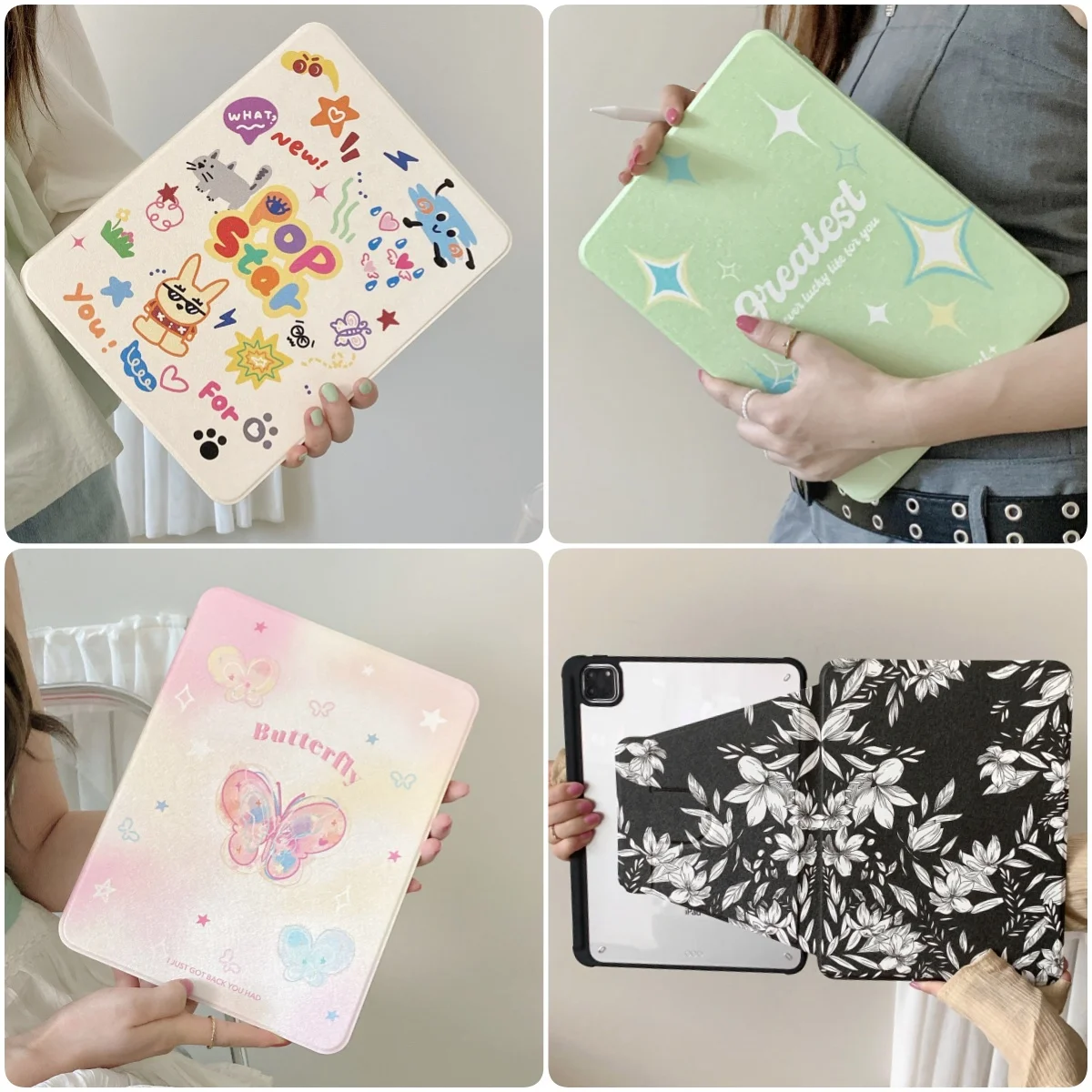 Новый планшетофон для iPad 2024 Air Pro 11 12 9 13 Φ 10 2 7 5th 6th 7th 8th 2022 10th Generation Cover 4 5 10.9