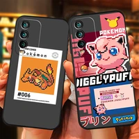 pikachu pokemon phone cases for xiaomi redmi 7 7a 9 9a 9t 8a 8 2021 7 8 pro note 8 9 note 9t carcasa back cover soft tpu coque