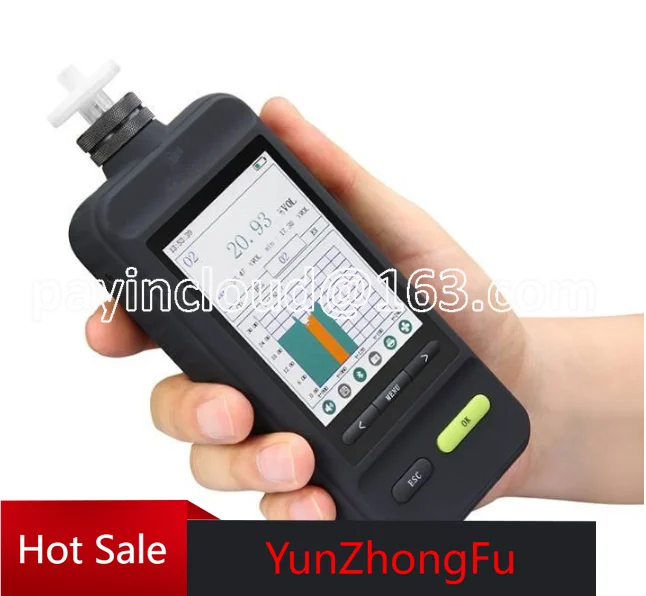 

Портативное предупреждающее устройство для обнаружения летучих газов, мобильный измерительный прибор для определения запаха в реальном времени