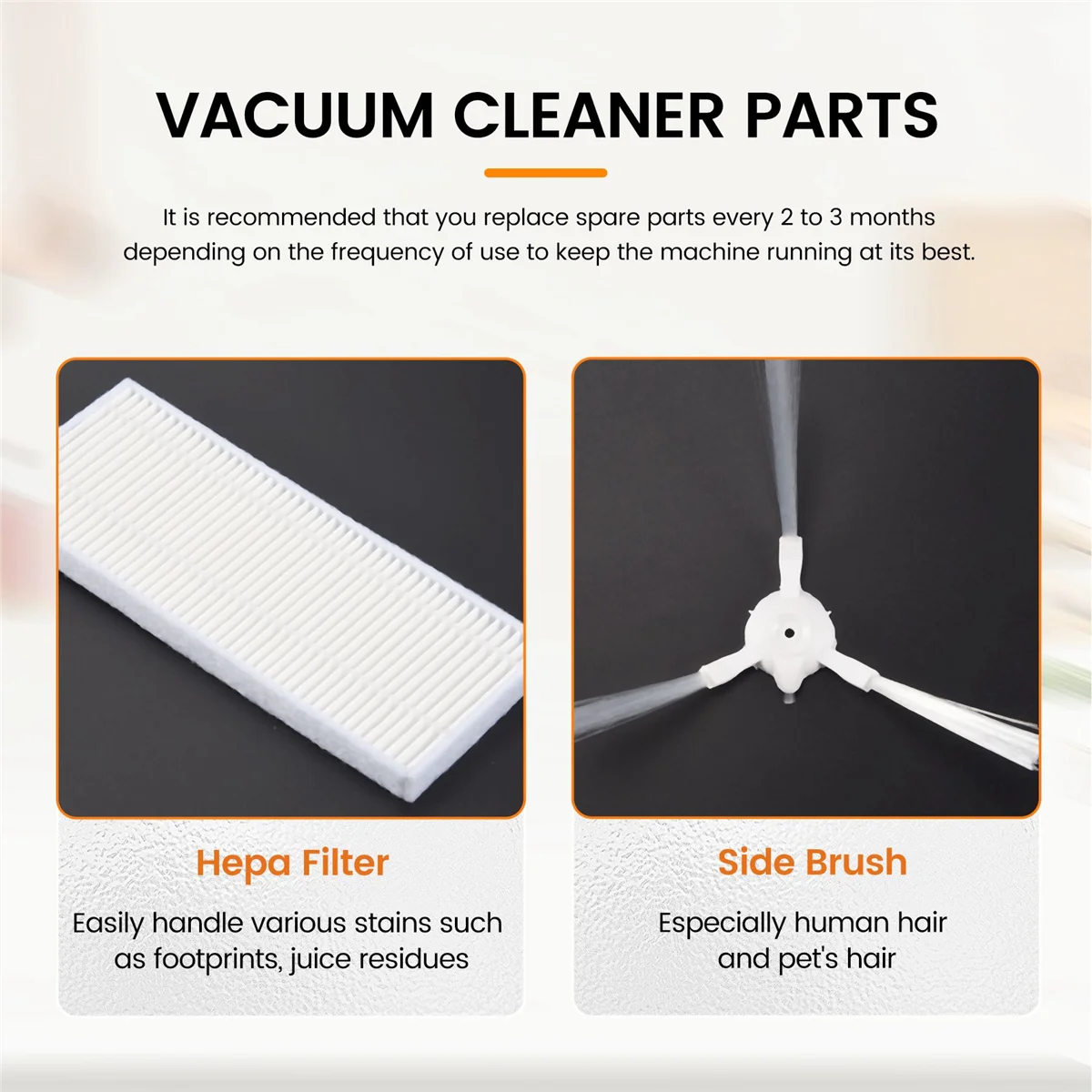 Для Tefal Rowenta Explorer/X-Plorer 20 40 50 75 Smart Force Isweep X3 пылесос фильтр Hepa запасная боковая щетка