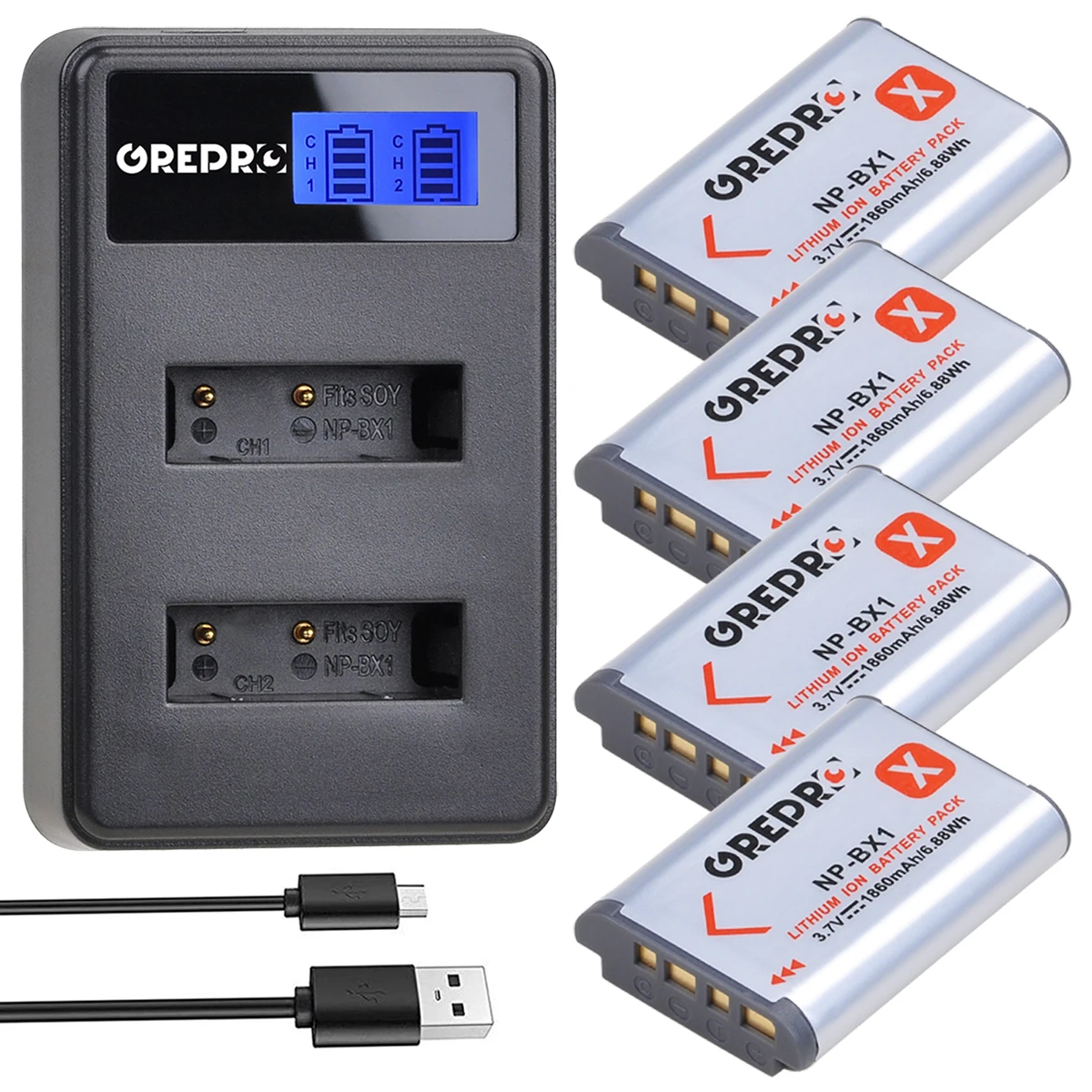 Фонарь с аккумулятором для Sony