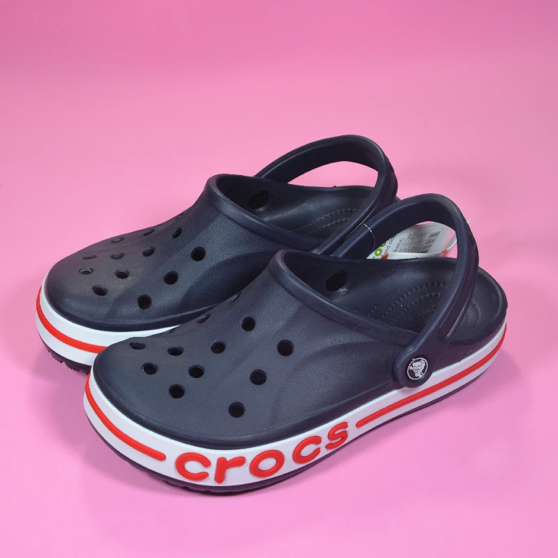Шлепанцы Crocs водонепроницаемые повседневные сандалии для пляжа Нескользящие