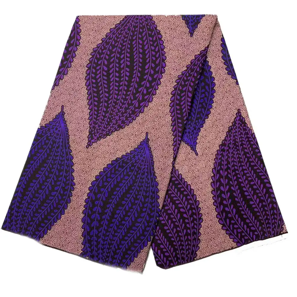 Африканский батик Ankara ткань с принтом 6 ярдов хлопок настоящая мягкая