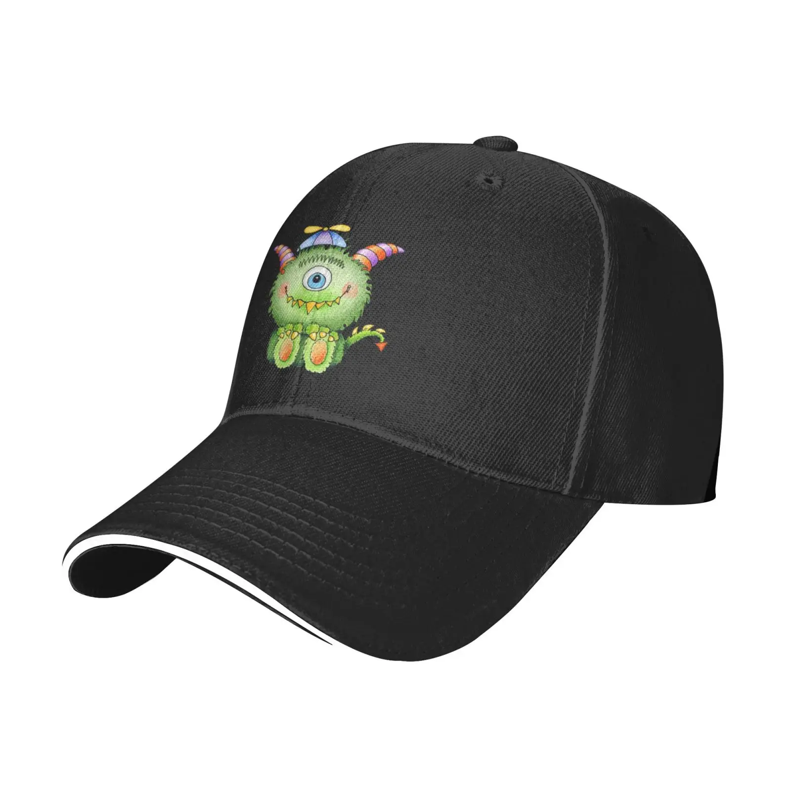 

Green Monster Christmas Baseball Cap Adjustable Cotton or Polyester Lightweight Accesorios Hombre Print Four Seasons