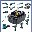 Аккумуляторная батарея BL1860 B, 18 в, 6,0 Ач, резервная батарея для аккумуляторной дрели Makita 18 в, BL1850B, BL1860, BL1840, BL1815 с зарядным устройством