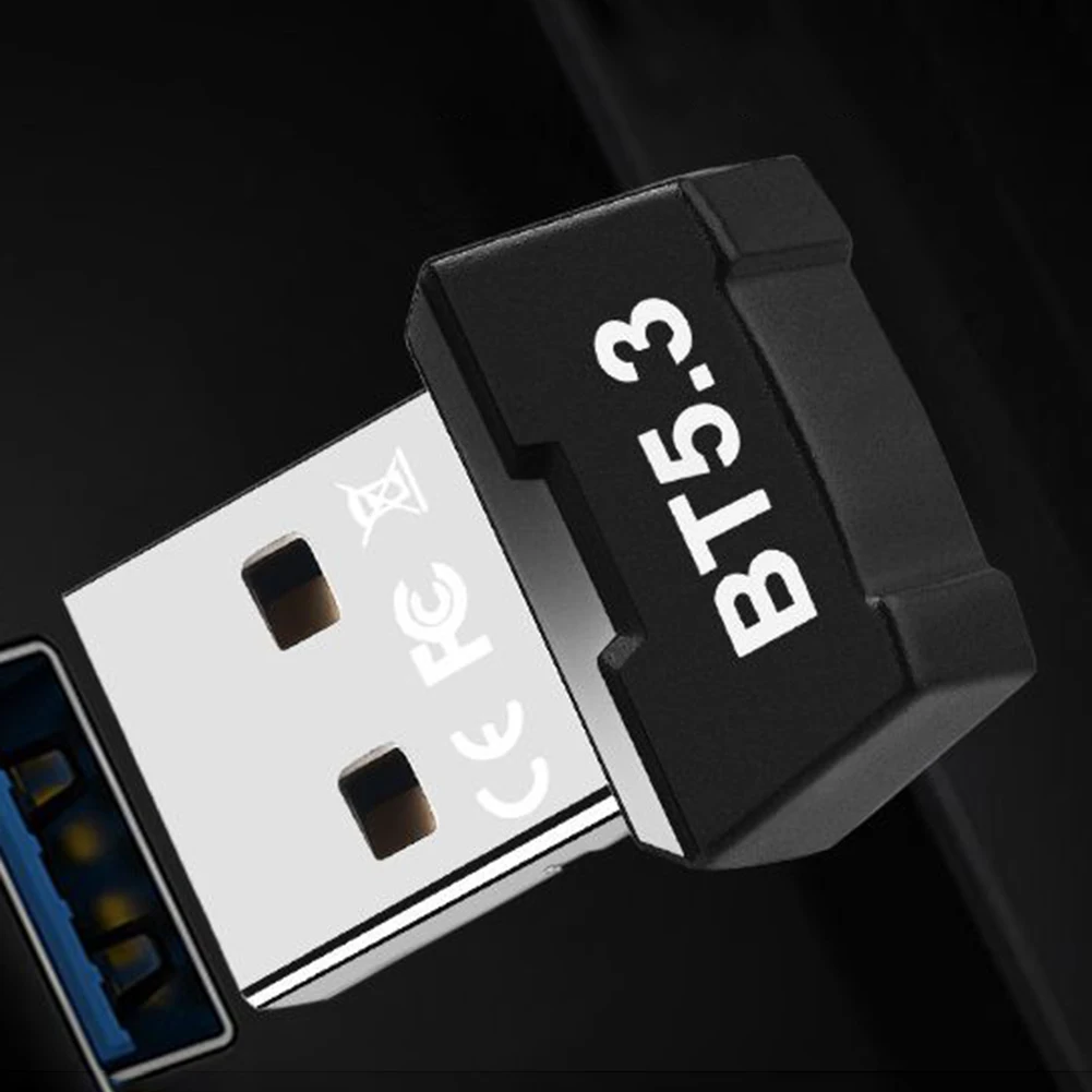 

Беспроводной мини USB адаптер 3 Мбит/с музыкальный аудио приемник передатчик Bluetooth-совместимый 5,3 для ПК динамик мышь геймпад