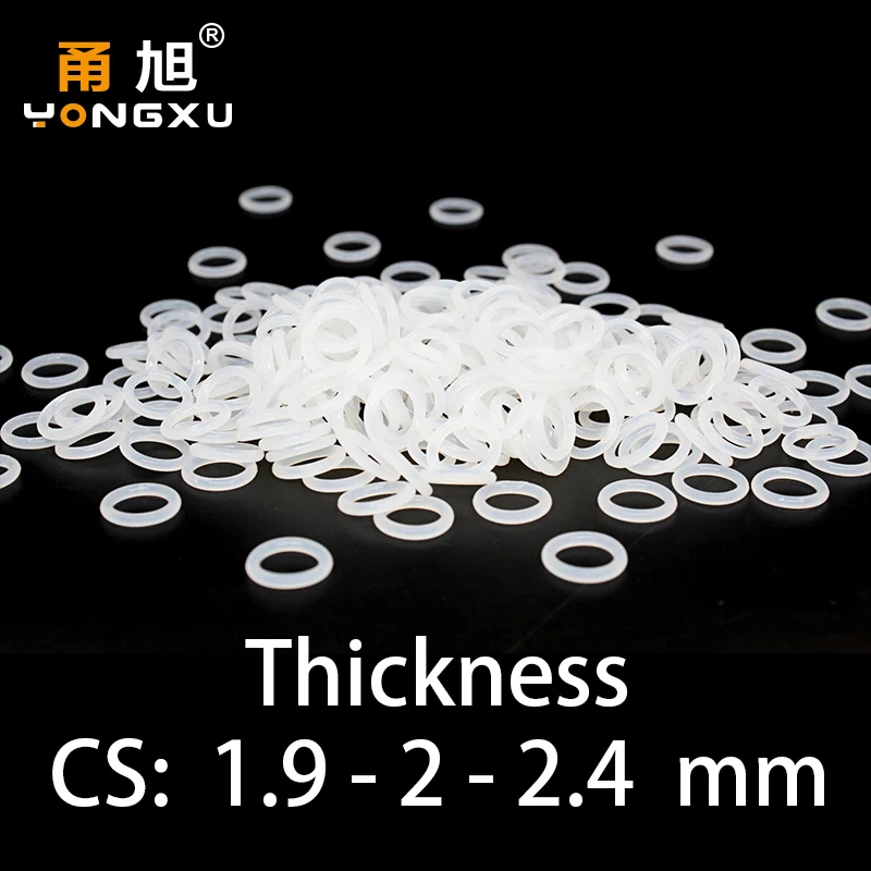 

Резиновые уплотнительные кольца CS silicone VMQ