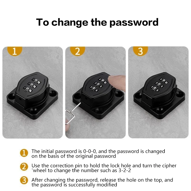 Парольный замок для шкафа NoEnName_Null