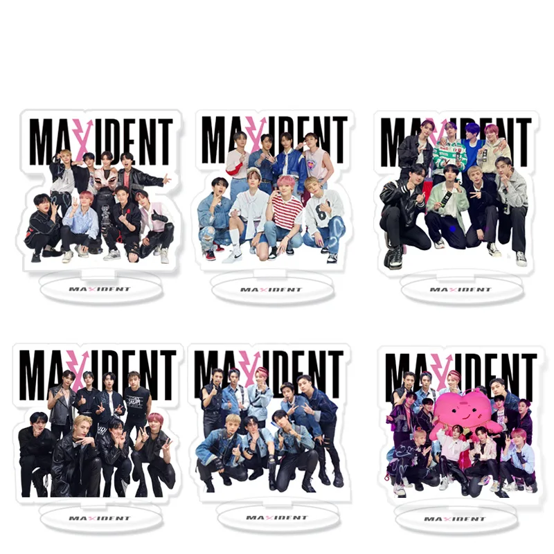 Новый альбом Stray Kids Standee Kpop MAXIDENT акриловые прозрачные фигурки стоячие настольные маленькие Оптовые станции бренд (art.: 3920bed87e3db) - 3920bed87e3db