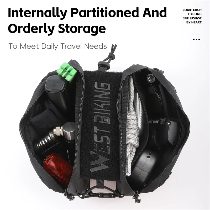 WEST BIKING велосипедная сумка на верхнюю трубу Сумка с перегородками для горного и