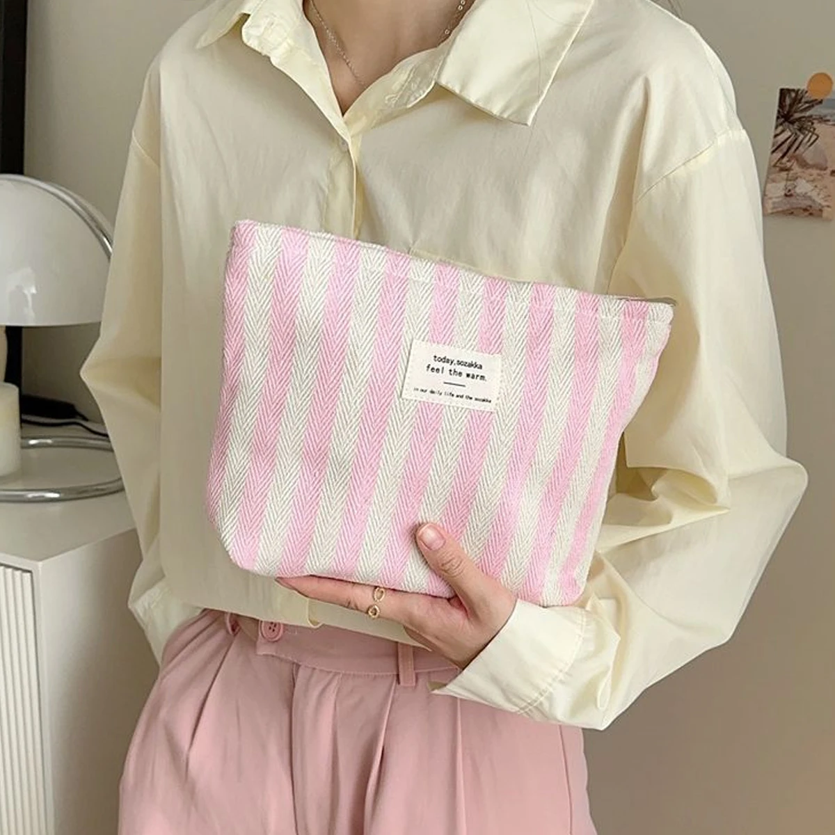 YANZAI косметичка большой емкости модная полиэстеровая дорожная Summa