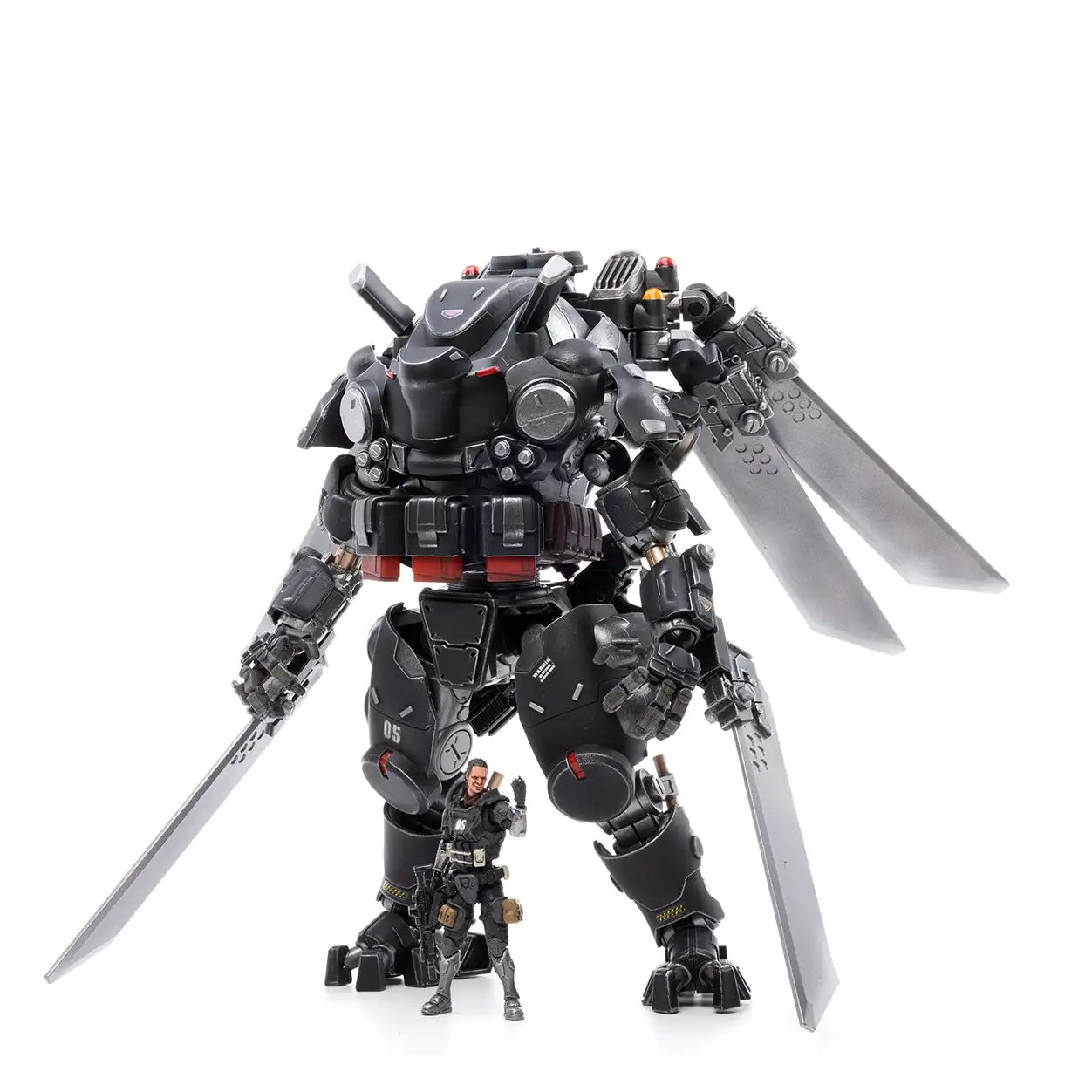 Новинка JOYTOY 1/25 экшн-фигурка робот чистый 01 комбинация Боевая мяча Коллекционная