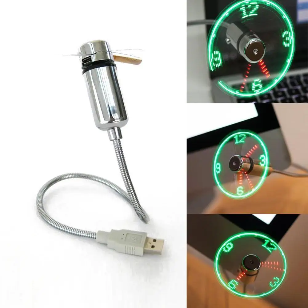 

USB-вентиляторы, мини-дисплей времени и температуры, креативный Gft светодиодный светильник кой, новые Крутые гаджеты, продукты для ноутбука, П...
